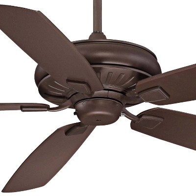 60" Oil Rubbed Bronze 5-Blade Outdoor Ceiling Fan with Pull Chain