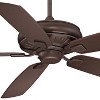 60" Minka Aire Rustic Indoor Outdoor Ceiling Fan Oil Rubbed Bronze Wet Rated for Patio Exterior House Porch Gazebo Garage Barn - 3 of 4