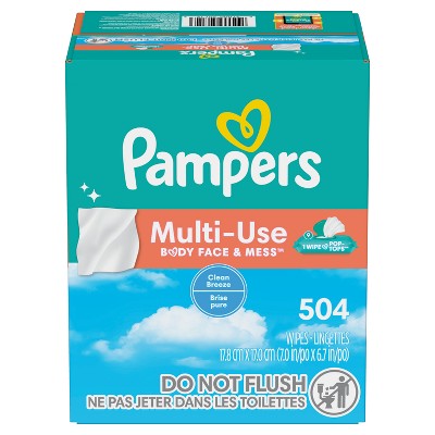 Pampers Multi-Use Clean Breeze Baby Wipes - 504ct