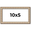PosterPalooza | Panoramic Minimalist Silver Picture Frame - UV Acrylic, Foam Board Backing, Hanging Hardware - 2 of 4