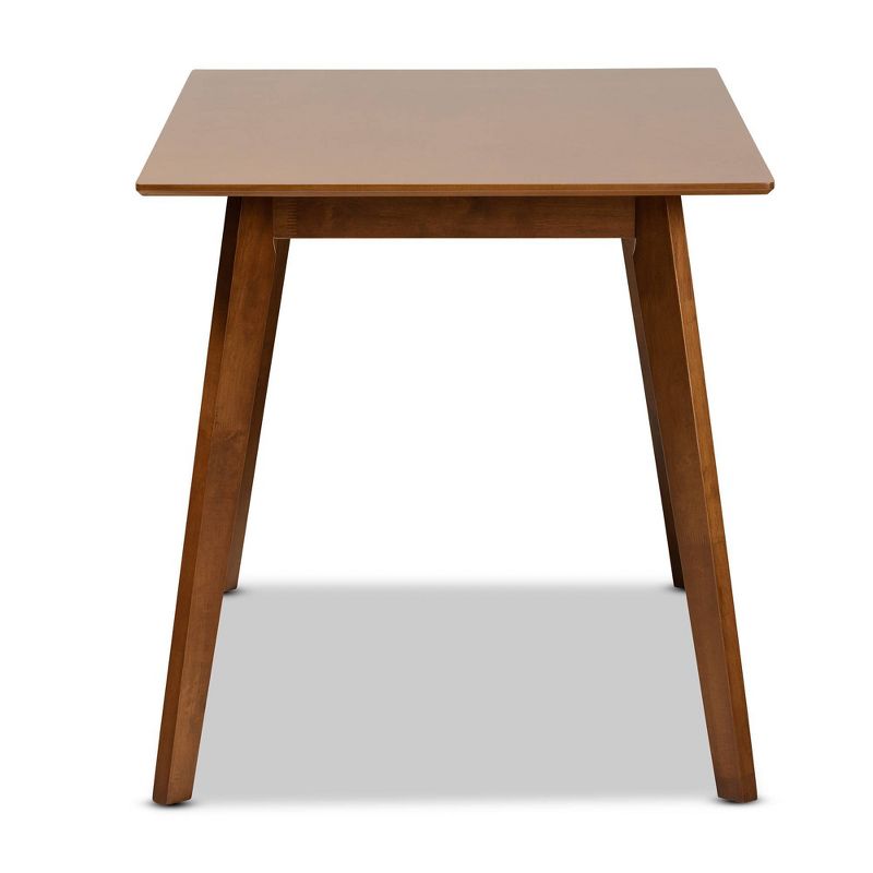 Maila Transitional Wood Dining Table Brown - Baxton Studio, 4 of 10