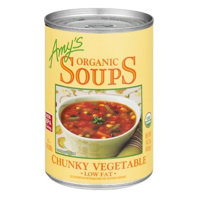 Amy's Organic Gluten Free Low Fat Chunky Vegetable Soup - 14.3oz