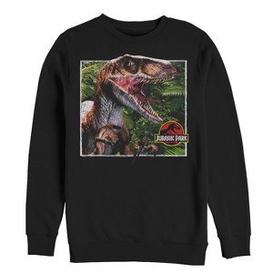 Men's Jurassic Park Velociraptor Scene Sweatshirt - 1 of 3