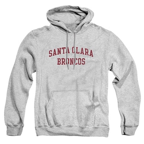 Campus Lab Santa Clara University Official Broncos Logo Adult Pull-Over Hoodie - image 1 of 4