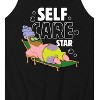 Men's - SpongeBob SquarePants - Self Care Star Graphic Tank Top - 2 of 4