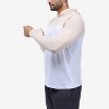 XRAY Mens Long sleeve Colorblock Hooded T-Shirt - 3 of 4