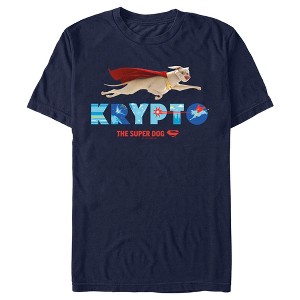 Men's DC League of Super-Pets Krypto Super Dog T-Shirt - 1 of 4