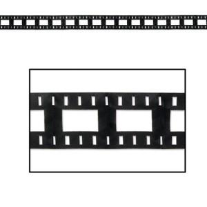 Beistle Filmstrip Garland, 4.5" x 12', (3/Pkg) Multicolored - 1 of 1