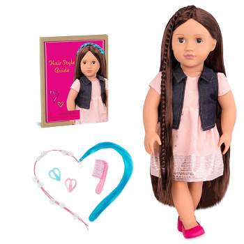 Our Generation Kaelyn with Style Book 18" Hair Play Doll