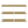 CAVINAS Console Table with 2 Open Storage Shelves,Minimalist Entryway Table,Modern Couch Table for Living Room - 4 of 4