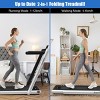 SuperFit 2.25HP 2 in 1 Dual Display Treadmill Jogging Machine W/ Speaker - 2 of 4