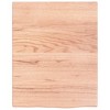 vidaXL Wall Shelf Light Brown 15.7 in.x19.7 in.x0.8 in. Treated Solid Wood Oak - 4 of 4