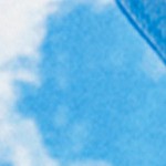 blue tie-dye