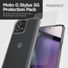 Case-Mate Motorola G Stylus 5G Case and FlexiShield Screen Protector (2023) - Clear - 2 of 4
