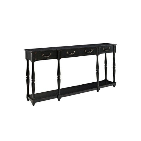 Target black console deals table