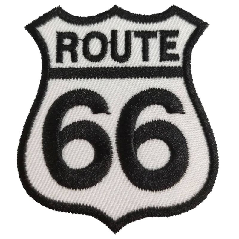 HEDi-Pack 2pk Self-Adhesive Polyester Hook &#38; Loop Patch - Route 66 and Rock &#38; Roll Rose, 3 of 8