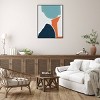 Amanti Art 32"x42" Tempo III by Cartissi Framed Wall Art Print: Modern Vertical Lithograph Canvas - 4 of 4