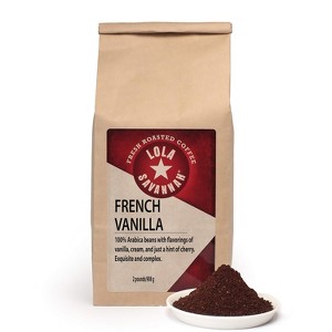 Lola Savannah French Vanilla Ground Caffeinated Coffee - 32oz - 1 of 4