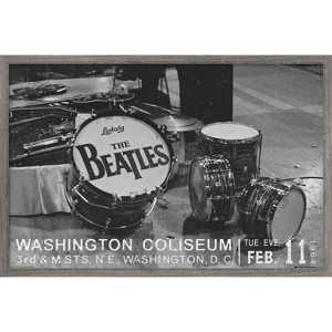 Trends International The Beatles - Washington Coliseum Framed Wall Poster Prints - 1 of 4