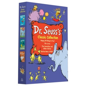 Dr. Seuss's Classic 4-Book Boxed Set Collection - (Classic Seuss) by  Dr Seuss (Mixed Media Product) - 1 of 1