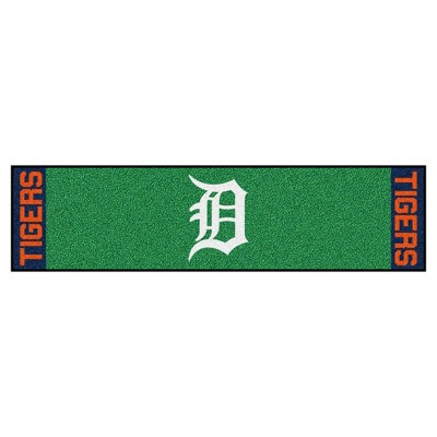 MLB Detroit Tigers 1.5'x6' Putting Mat - Green