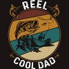 Men's Design By Humans Reel Cool Dad Fishing Boat Trip By KangThien T-Shirt - 2 of 2