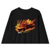 Fast & Furious Car Racing Adult Black Crew Neck Long Sleeve Tee - 2 of 3
