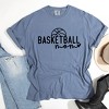 Simply Sage Market Women's Basketball Mom Ball Short Sleeve Garment Dyed Tee - 2 of 4