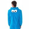 Sesame Street Men's Cookie Monster Costume Union Suit Pajama Outfit - 3 of 4