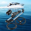 VEVOR Hydraulic Outboard Steering Kit 300HP, Hydraulic Steering Kit Helm Pump, with 16 Feet Hydraulic Steering Hose ,Silver & Black - 2 of 4