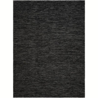 Mark & Day Benjaman 5'1"x7' Rectangle Woven Indoor and Outdoor Area Rugs Black: Geometric Bohemian Stain-Resistant Polypropylene