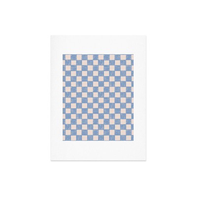Schatzi Brown Alice Check Powder 18" x 24" Art Print - Society6