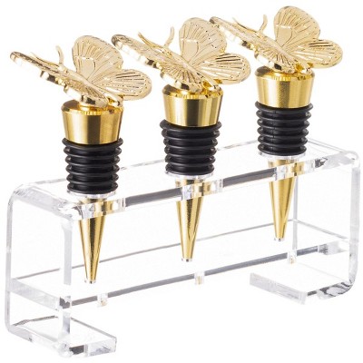 Waterdale Collection - Butterfly Wine Stopper Set