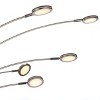 Brightech Orion 5 Modern Integrated LED Swing Arm Arc Floor Lamp Brushed Nickel: 6ft Tall - 4 of 4