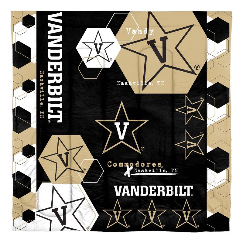 NCAA Vanderbilt Commodores Hexagon Comforter Set - Twin, 2 of 3