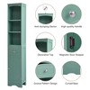 Freestanding Bathroom Storage Cabinet With Adjustable Shelf 20lbs Large Storage Space Easy Assembly Bathroom Vanity - 4 of 4