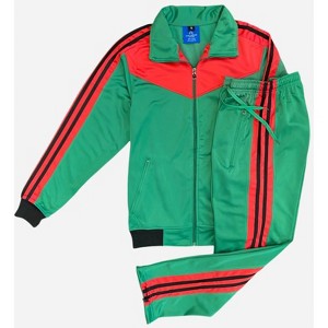 Men's Soft Athletic Tracksuit GYM Active Suit - 1 of 4