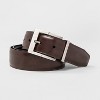 Men's Swissgear Reversible Contemporary Buckle Belt - Black/brown : Target