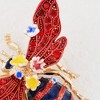 Anna-Kaci Crystal Rhinestone Bee Crystal Rhinestone Brooch Pin - Elegant Enamel Insect Flower Jewelry for Women & Men - 4 of 4