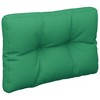 vidaXL Pallet Cushion Set of 2 Green 100% Polyester Medium - 4 of 4