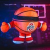 Bleacher Creatures Ohio State Buckeyes 8" Kuricha Basketball Sitting Plush - 2 of 4