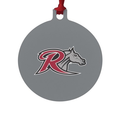 Rider University Secondary Logo Aluminum Holiday Christmas Tree Ornament