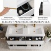 Whisen Freestanding Bathroom Vanity with Stone Resin Sink, U-Shaped Interior, 2 Soft-Close Drawers, Pre-Assembled Cabinet - 4 of 4