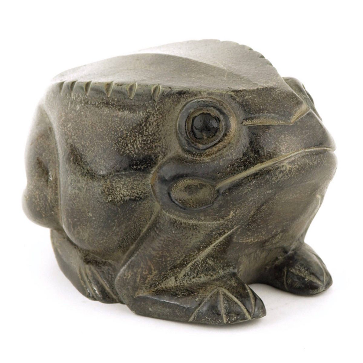 Achla Designs Frog Indoor/Outdoor Statue Bronze: Aluminum Animal Decor for Tabletop or Floor, 4.5" Height, 3 lbs