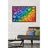 Trends International Brigid Ashwood - Rainbow Butterflies Framed Wall Poster Prints - 2 of 4