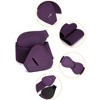 INSPIRE CHIC Women's Interlock 8-shaped Faux Leather Buckle Elastic Belt 1 Pc - 2 of 4