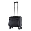 American Green Travel Madison Carry-On Spinner Briefcase Laptop Bags Black - 2 of 4