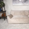 Vynxaria Velvet Upholstered Swivel Chair - Modern Glam with Wheels & Pillows - 2 of 4