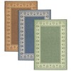 Plow & Hearth - All-Weather Veranda Border Indoor / Outdoor Rug, 5'3"x 7'6" - 2 of 2