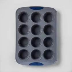 12ct Silicone Muffin Pan - Made By Design™